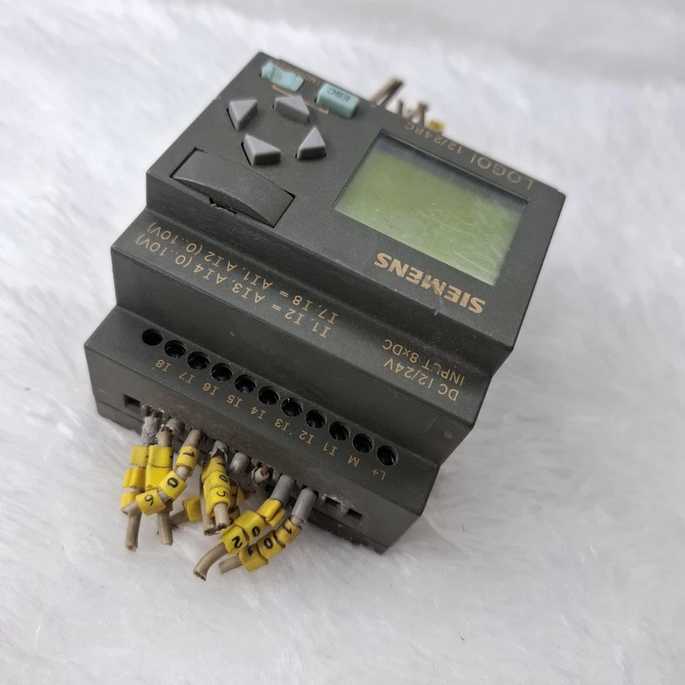 Used Working Siemens 6ED1052-1MD00-0BA6 Logo Plc module 6ED1 052-1MD00-0BA6